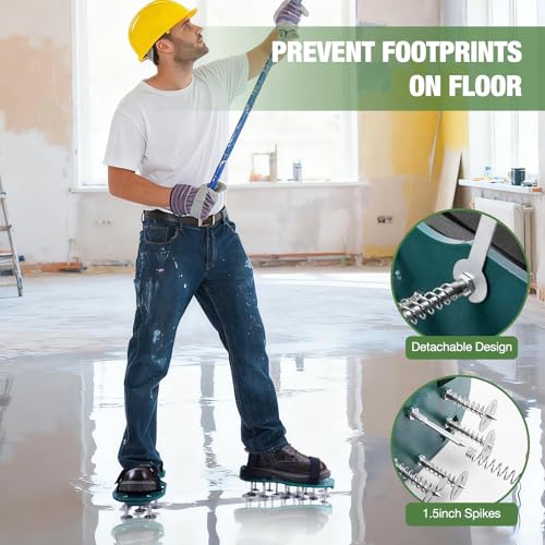 Zapatos de Aireación para Césped Ajustables con Clavos miniatura 6