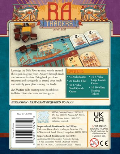 Ra: Traders Expansion Juego de Mesa miniatura 6