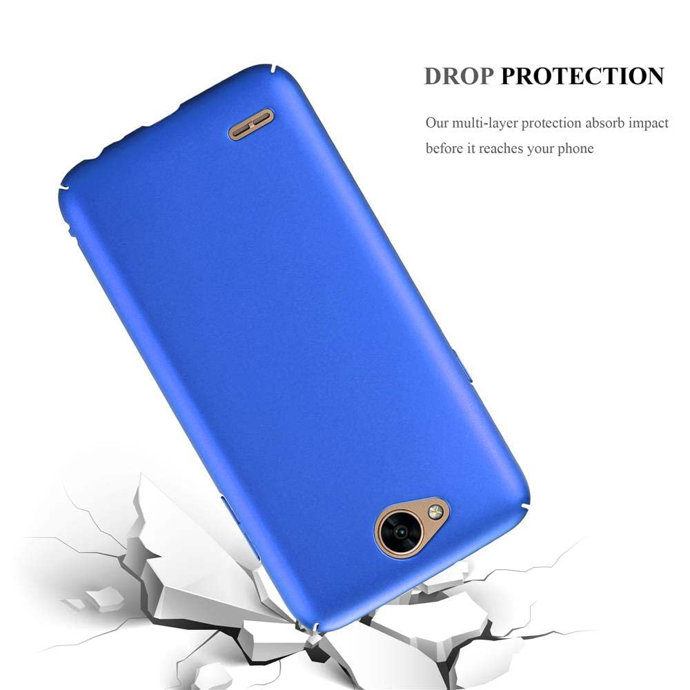 Custodia Rigida Cadorabo Per LG X Power 2 | Cover Sottile Color Azzurro Metallizzato - 4