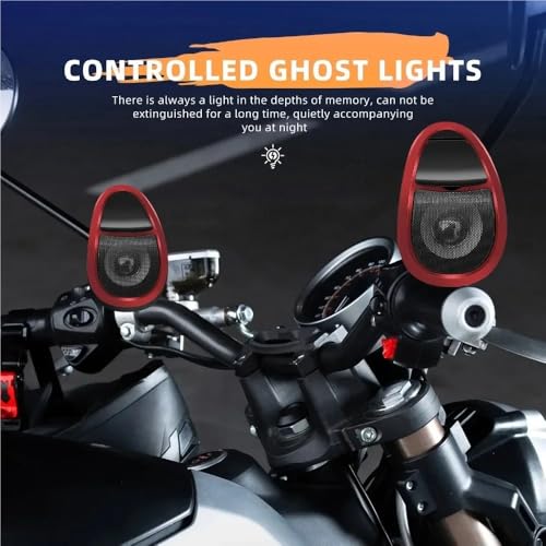 Parlante para Manubrio Moto con Radio FM y Luces miniatura 5