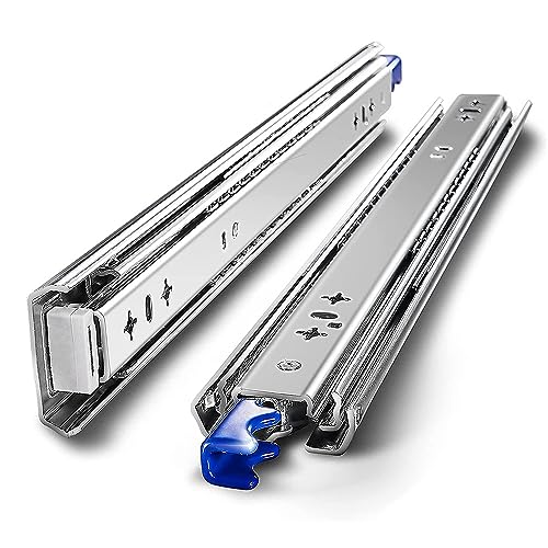 TRUSLIDE® Locking Drawer Slides 700mm (1400mm Extended) 125KG Heavy Duty Draw Slide