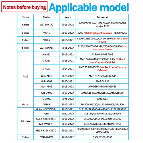 4 Pcs Car Door Light Logo Projector Compatible With Mercedes Benz Accessories Led Car Light Logo 3D Ghost Shadow Light Upgraded Welcome Courtesy Projector For A B C E M G Amg W166 W176 W205 W212 #TOP1