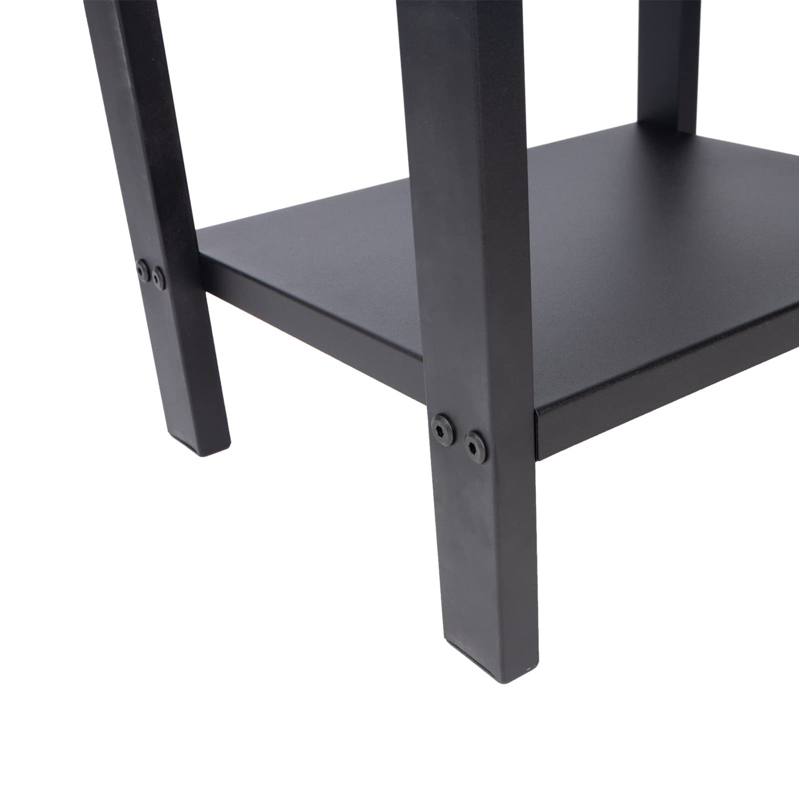 Floordirekt Estantería para leña de chimenea para interior y exterior, estantería de metal para almacenamiento de madera de Corfú, 40 x 30 x 100 cm