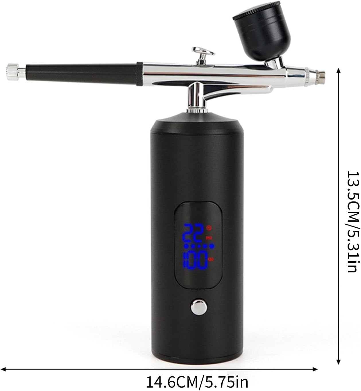 7.4V エアポンプ空気圧噴霧器ツール二重機能皮膚酸素に適した詳細な