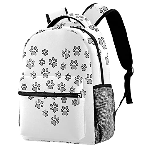 Sac à dos de voyage gris spacieux pour ranger fournitures et gourde facilement