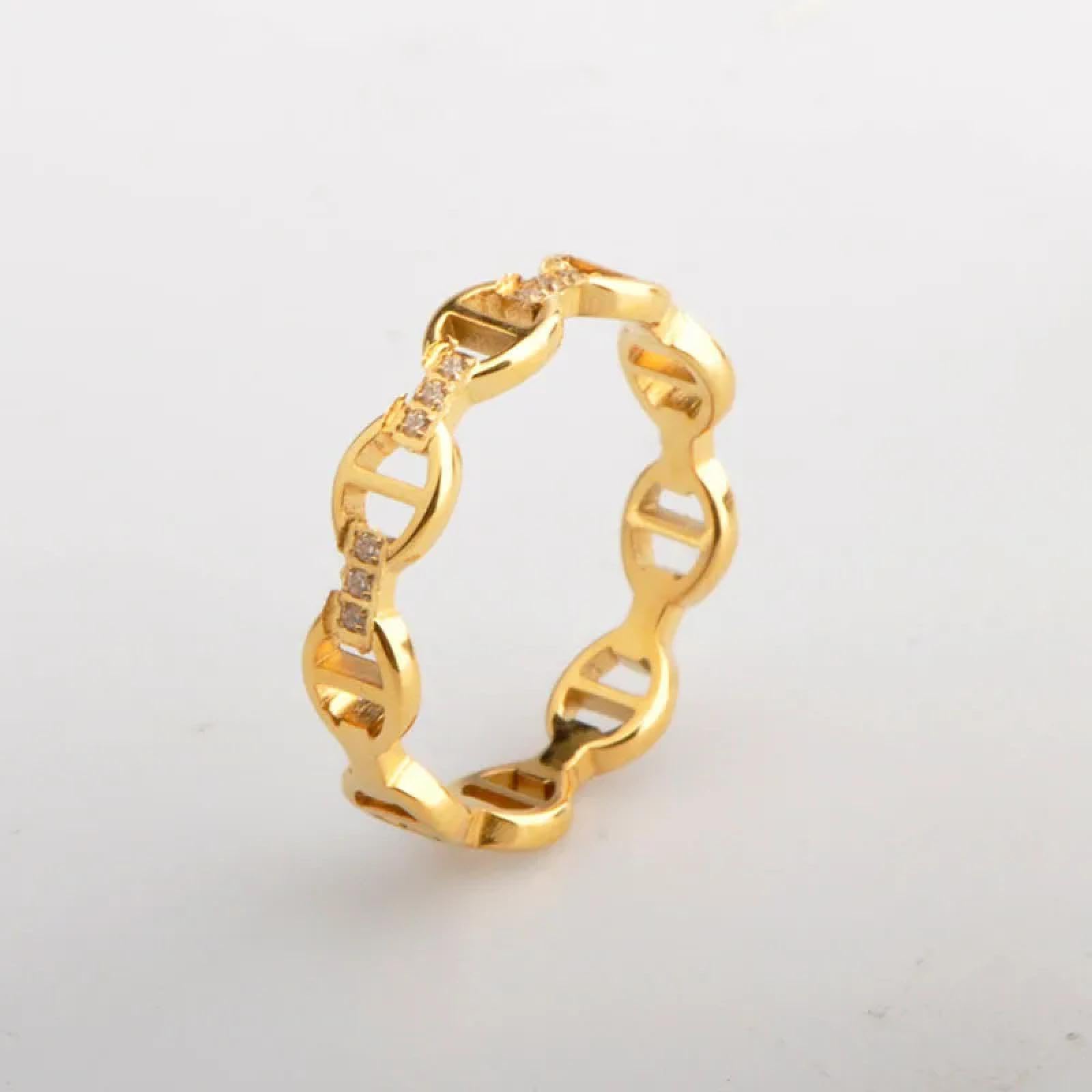Ring Ringe Damen Bijouterie Herren Europäischer Und Amerikanischer Ausgeschnittener Umfang, Japanischer Buchstabe CNC-Mikro-Set-Diamantring, Schwanzring, Personalisierter