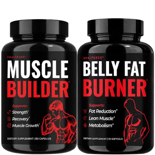 UNALTERED Muscle Builder & Belly Fat Burner Bundle