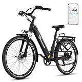 EVERCROSS EK25 Bici Elettrica,Batteria Rimovibile,Autonomia 120 KM
