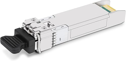 Vista 4 de Módulo SFP+ 10GBase-SR, 10gb LC 850nm 300M DDM Multimodo 10GbE Fibra MMF SFP Transceptor Óptico, Compatible con Arista SFP-10G-SR, Cisco Ubiquiti
