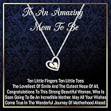 Onepurposegifts New Mom Gifts - Pregnant Women Necklaces, First Time...