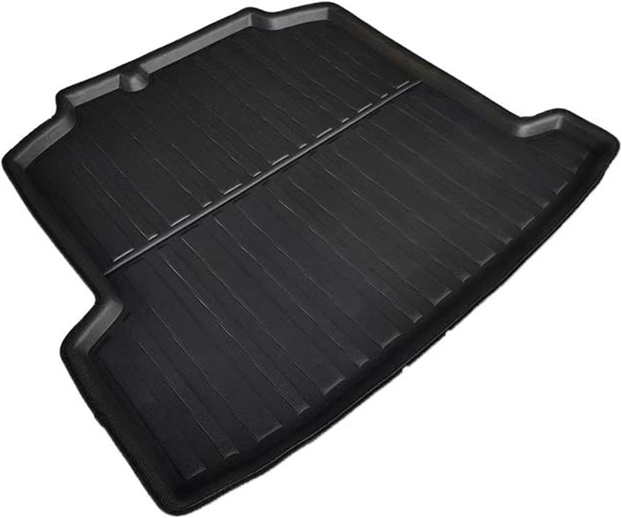 Car Rear Trunk Mat For VW For Virtus For Polo Sedan 2019-2023 For S&koda For Slavia Car Rear Trunk Mats Cargo Boot Tray Carpet Accessories