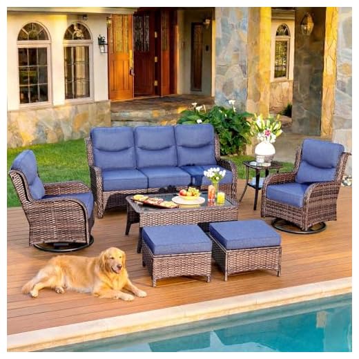 Sophisticated 7-Piece Luxury Patio Set