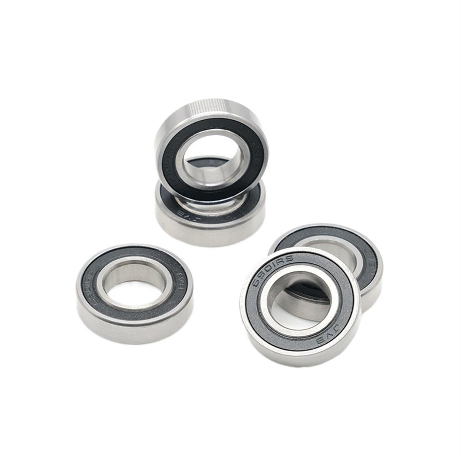 Namiar, Łożysko kulkowe zwykłe 10 sztuk 6901RS łożysko 12x24x6 mm ABEC-7 RC samochodów ciężarowych wyścigi Hobby łożyska kulkowe 2RS dla 1/10 1/8 osiowe