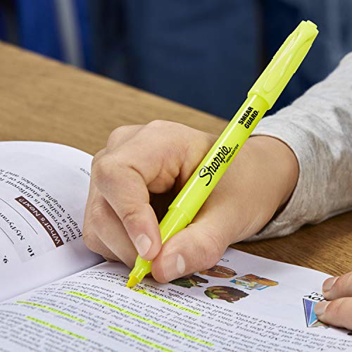 Sharpie Pocket Highlighters, Narrow Chisel Tip, Assorted Fluorescent Colors, Value Pack, 36 Count #TOP2