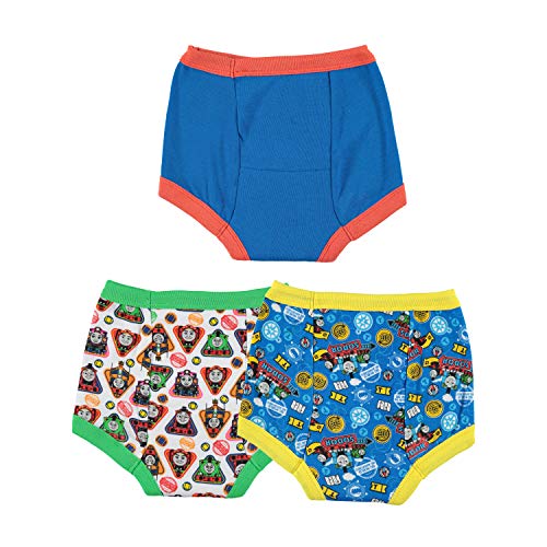 Mattel Boys' Toddler Tank Engine Potty Training Pants, Multipack, Thomas Multicolor 3Pk, 4T #TOP1