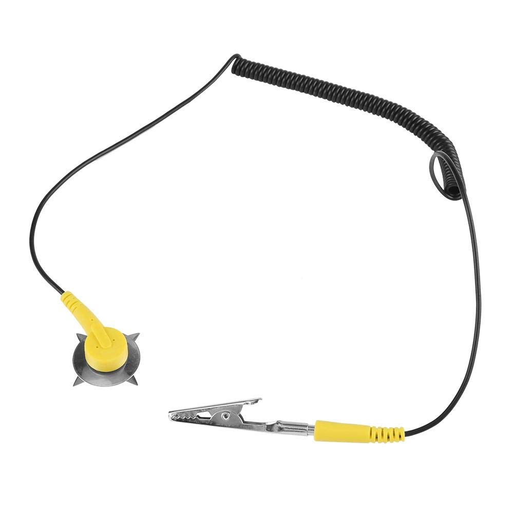 Dragonne de mise à la terre, tapis antistatique en silicone, tapis antistatique en silicone Bracelet à décharge statique Dragonne antistatique, kit de décharge électrostatique pour