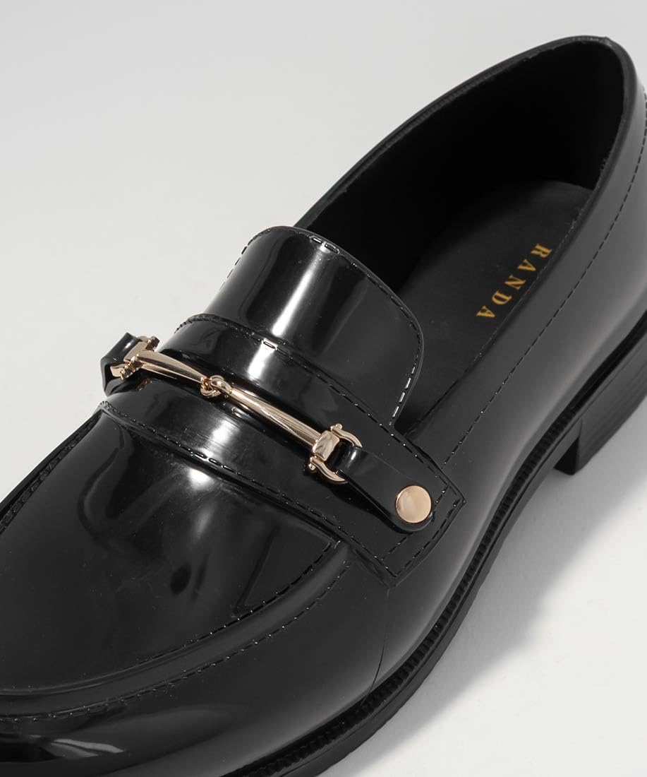 [ランダ] レインシューズ ビットローファーレインシューズ レディース KH36142