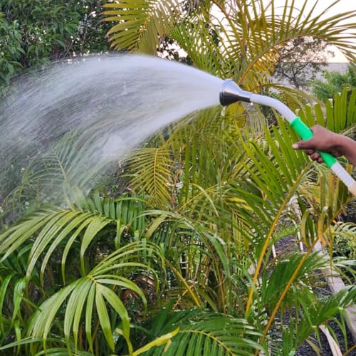 Image of Pushkara Garden Shower (Regular) - Brass Net Nozzle | Fits 1 /2 inch, 3 /4 inch & 1 inch Pipes | Gentle Shower Watering Gun for Plants, Seedlings & Beds