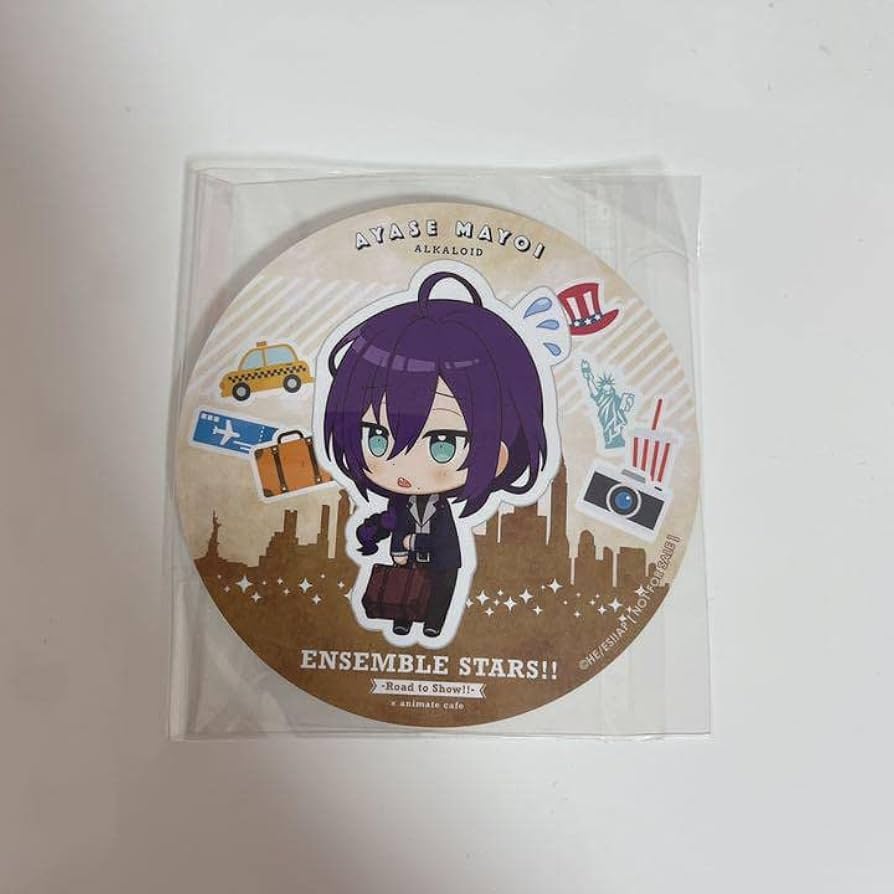 あんさんぶるスターズ！【コースター】 美品】あんさんぶるスターズ アニメイトカフェ限定コースター全