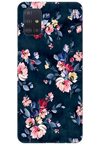 COBERTA Printed Back Cover for Samsung Galaxy A71 Back Cover Case - Blue Floral Design (B0918T8JSH) Amazon Price History, Amazon Price Tracker