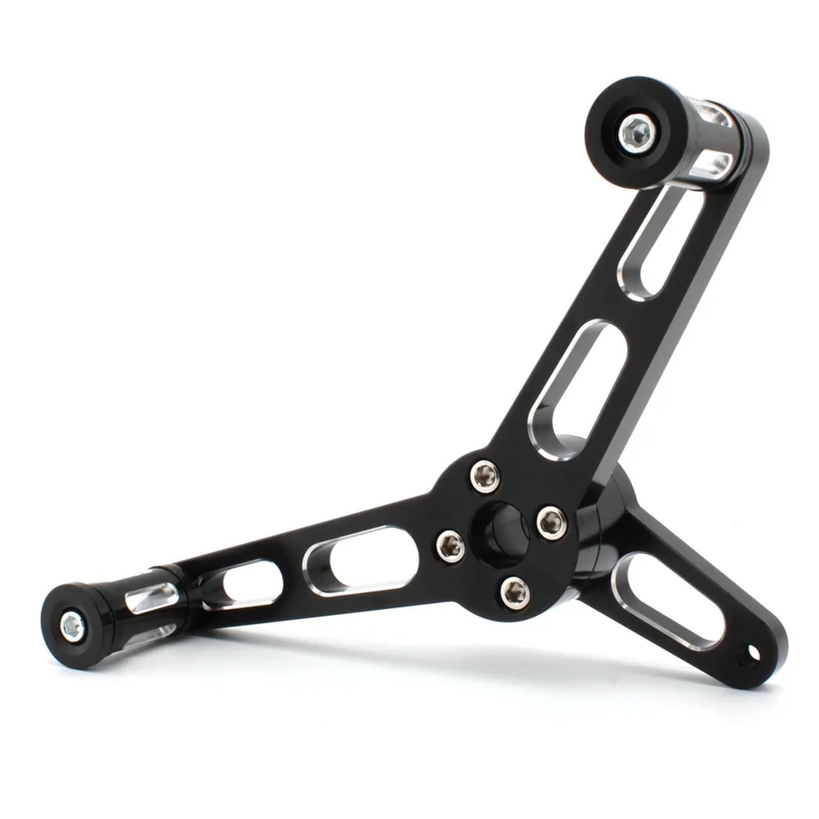 LKHJDBIY Shift Peg Motorcycle Heel Toe Gear Shift Levers Forward Control Shifter Footpegs Rod Linkage Fit for Harley Sportster XL 883 1200 Heel Toe Shifter Levers(B Black1)