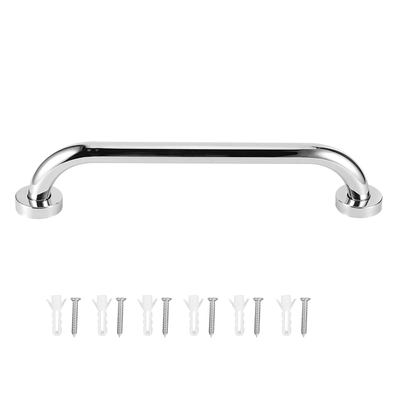 FKXSXAZ 42.5cm Stainless Steel Bathtub Hand Bar Bathroom Safety Handle Armrest Elderly Children Rail Anti-slip Grab