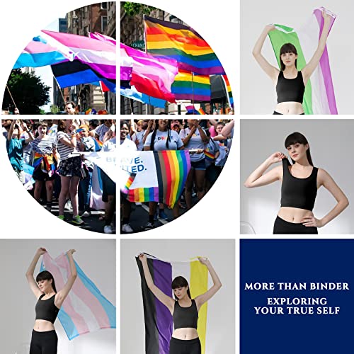 LGBT UNICORNS- Chest Binder, FTM Binder Trans, Design de dimensionamento sem encadernação