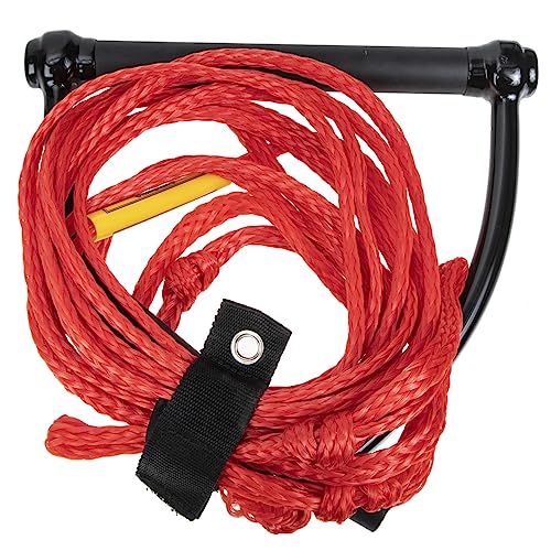 GRIRIW Water Skiing Rope with Handle Durable Wear Resistant Wakeboard Rope for Water Sports Long Design for Waterskiing Kneeboarding and Tubing Activities