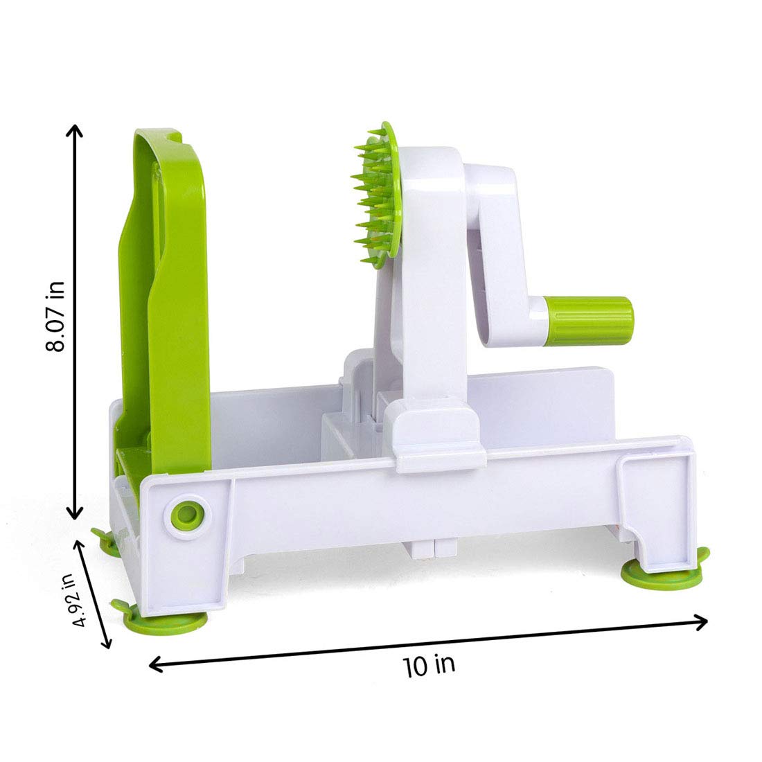 Tritaverdure Affettatrice A Spirale Da Cucina Affettatrice A Spirale Dicer, Grattugia Rotativa, Affettatrice Di Verdure, Spiralizzatore A Lama Affettatrice A Spirale for Verdure Più Resistente, Affett