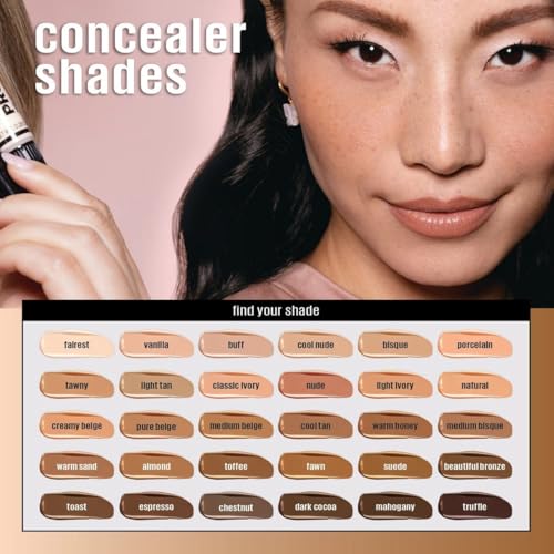 Image of Pro HD Conceal Liquid Concealer for Face Makeup, Full Coverage Beauty Colour Corrector, Ideal for Dark Circles, Women,8g (Espresso)