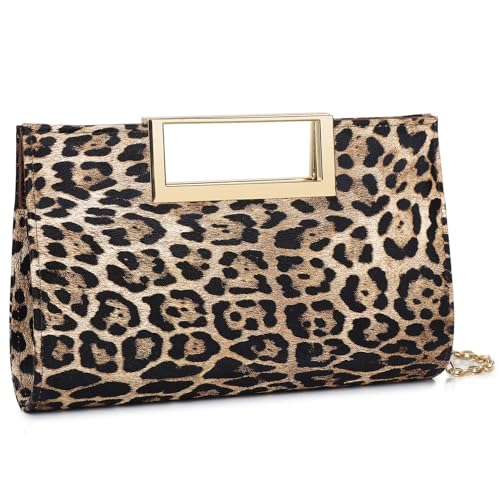 Image of Gurina Evening Clutch Purses for Women Formal Party Clutch Bags Cocktail Prom Fashion PU Leather Shoulder Handbags