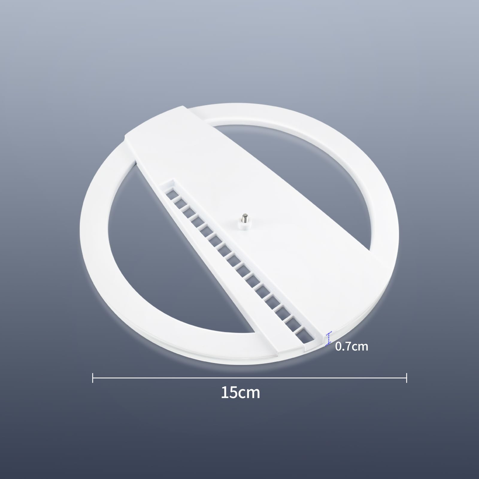 Supporto verticale per PS5 Slim, per disco e digitale, con vite, supporto base, bianco per PS5 Slim