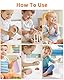 Zhufas Musikinstrumente Für Kinder, 6 PCS Musikinstrumente Musical Instruments Set, Montessori Spielzeug, Spielzeug Von Holz Percussion Kinder Schlagzeug Set, Kinderspielzeug Ab 1+ Jahre.