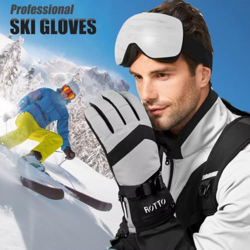 Skihandschuhe Damen Rotto Flying Tern wasserdicht für Wintersport