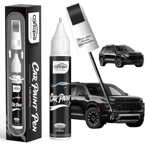 Carsupro Mosaic Black Metallic (GB8/WA384A) Touch Up Paint for Chevrolet