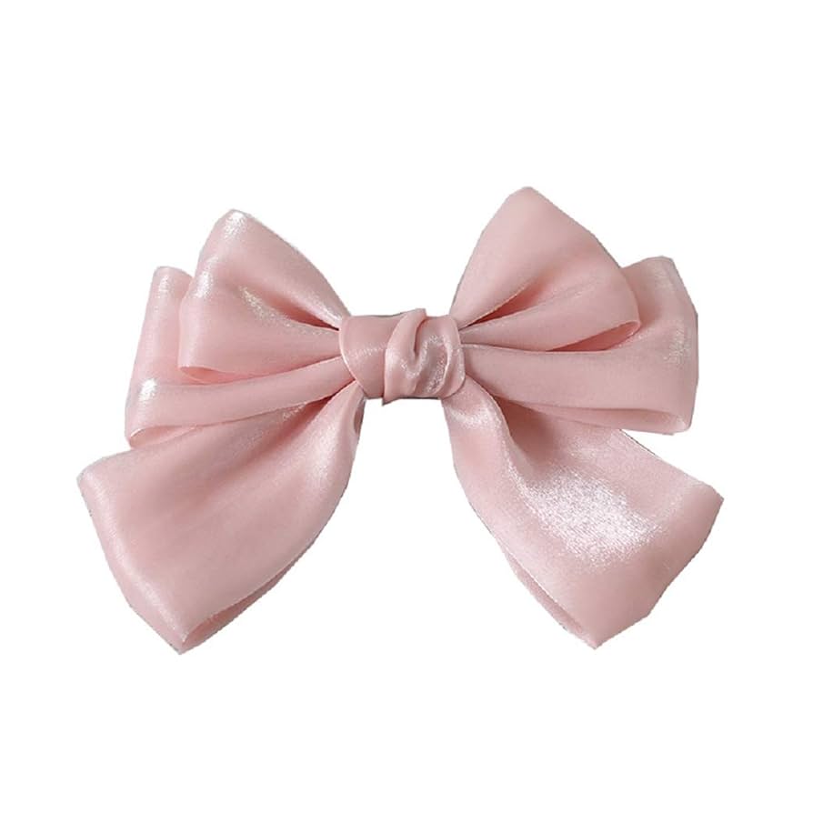 定価５万　acca アッカ　リボン　バレッタ　スワロフスキー　ピンク　ヘアアクセ Amazon.co.jp: ヘアアクセサリー 3段リボン 髪飾り バレッタ