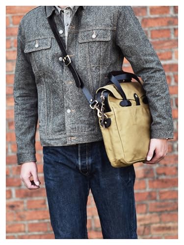 Vintage Men's Business Briefcase S IZE 40 * 30 * 10cm Heavy Duty Oil Waxed Canvas Tote 15" Computer Bag (Green)4