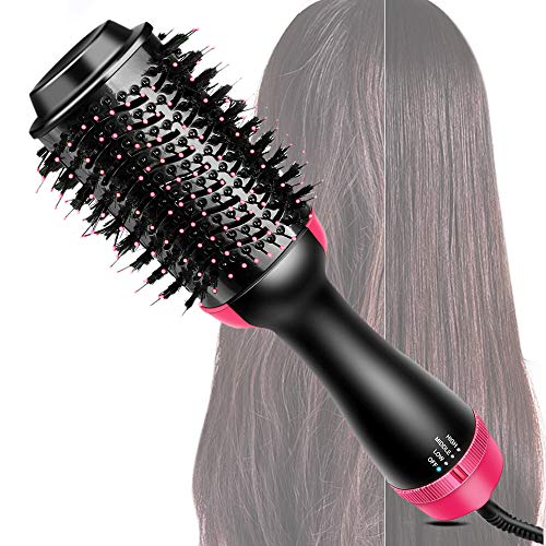 1000W One Step Hair Dryer and volumizer, Hot Air Brush, with Negative Ionic Comb Dryer for Hair straightening , Curling , cepillo secador de Cabello