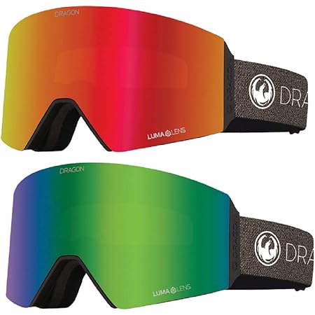 Amazon 21モデル Dragon Rvx Japan Fit スノーボード スキー ゴーグル ドラゴン K02 Echo Silver J Green Dragon ドラゴン ゴーグル