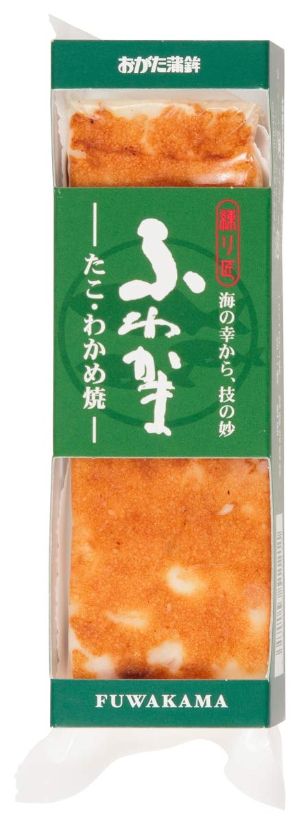 [おがた蒲鉾] 愛媛のふわかまたこわかめ焼