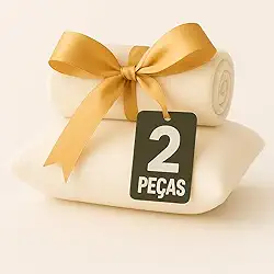 Jogo Lençol Premium 300 Fios 100% Algodão 2 Peças Liso Fio Penteado (Solteiro)