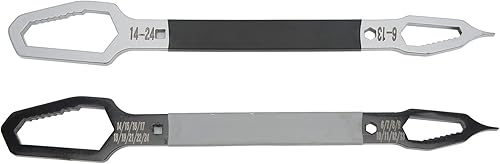 FTVOGUE Llave de ciruela multifunción universal de doble extremo de forma especial de 2 piezas