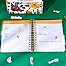 CAGIE 2026 Planner Weekly and Monthly， Jan - Dec 2026 8.3 x 9.3 Inch Hardcover Spiral Bound, 13 Monthly Dividers Tabs, Stickers, Floral Daily Planner​ for Women Perfect 2026 Yearly Calendar Planner​