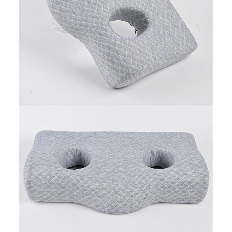 Coussinets d'oreille mousse à mémoire de forme écouteurs avec espace piercing anti-pression - 7