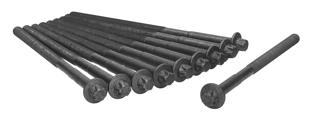 Tornillos de culata Ajusa 81034500 con acero de alta resistencia térmica 3