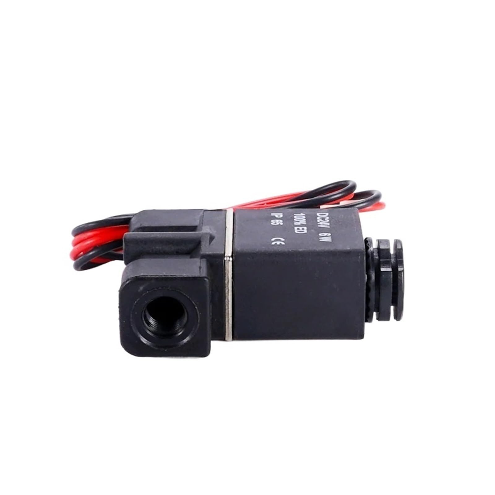 2P025 2-way pneumatic solenoid valve engineering plastic body normally closed AC220V DC12V DC24V(2p025-06 Dc12v)