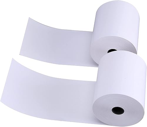 Miniatura 4 de 9527 Product Papel térmico de recibo de 2 14 pulgadas x 50 pies, rollo de caja registradora, papel térmico POS, 50 rollos en total