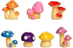 7-in-1 Mushroom Fish Tank Decor