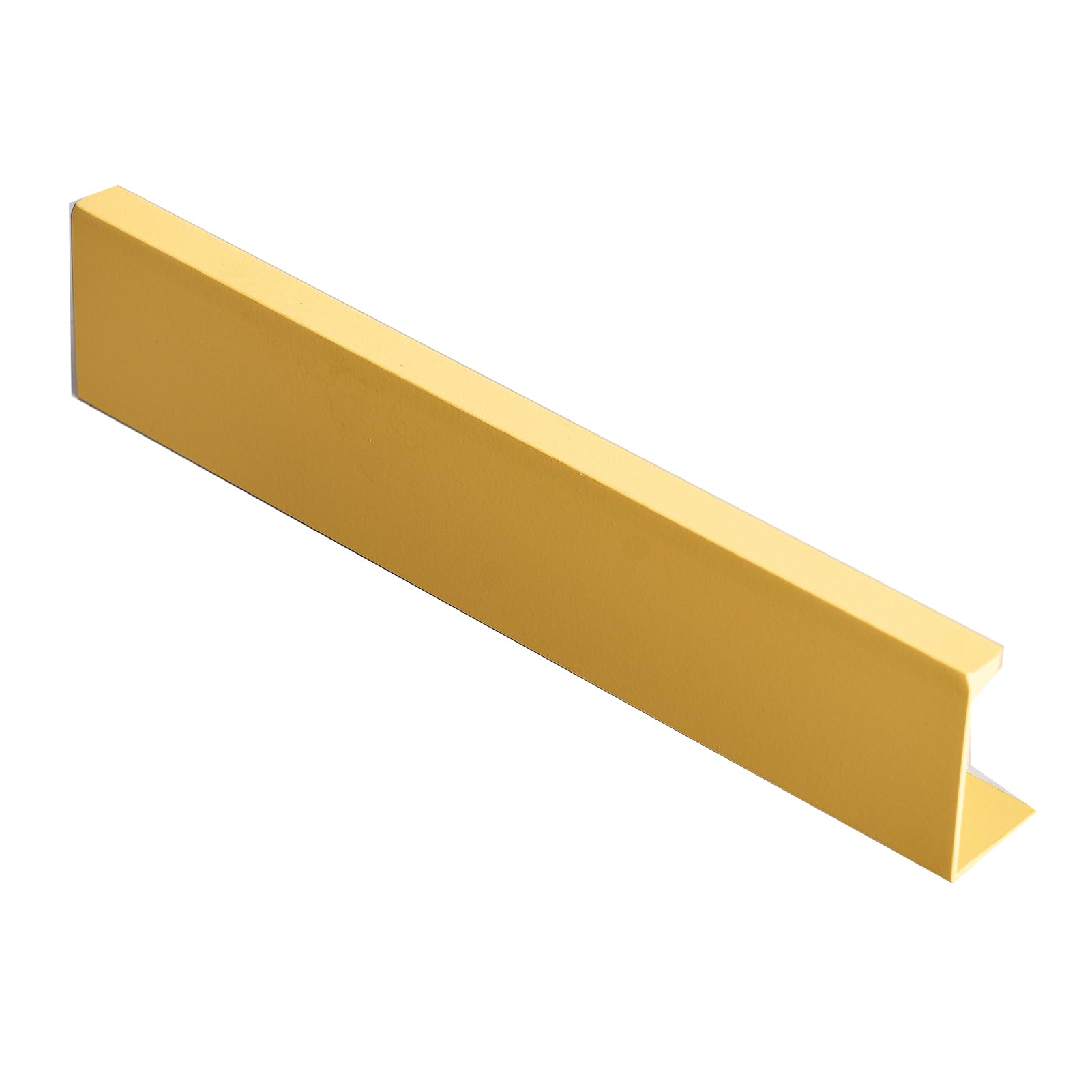 DSWZLQDXB Hidden Closet Handle Yellow Drawer Handles Modern Style Finger Edge Pull Right-Angled Style Furniture Cabinet Kitchen Aluminum Alloy Knobs Door Levers for Cupboard Wardrobe (1000mm)