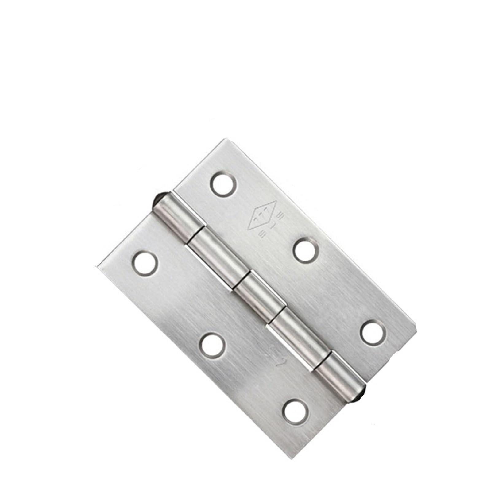 Kdhcvkz 3Inch 6/10Pcs Furniture Cabinet Door Hinges Stainless Steel Drawer Hinge(,10Pcs)
